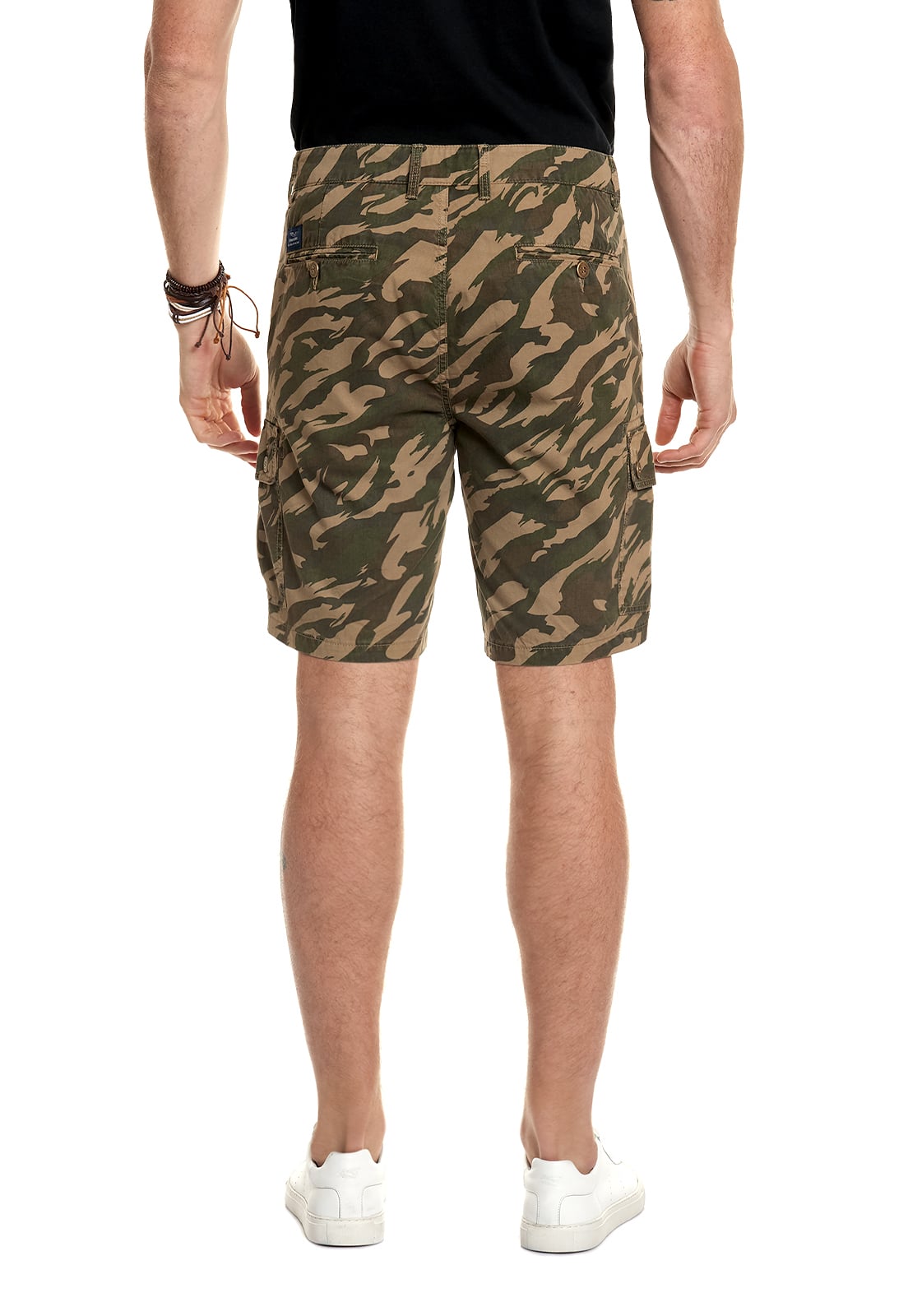 BERMUDA CAMUFLADO CARGO FJ MILITARY - 3