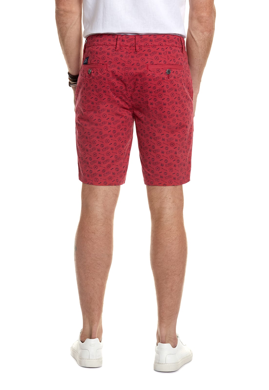BERMUDA ESTAMPADO FJ RED - 3