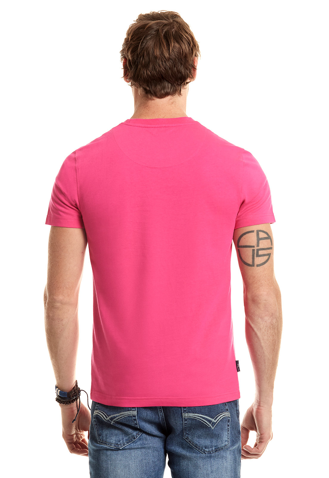 POLERA BÁSICA FUCSIA - 3