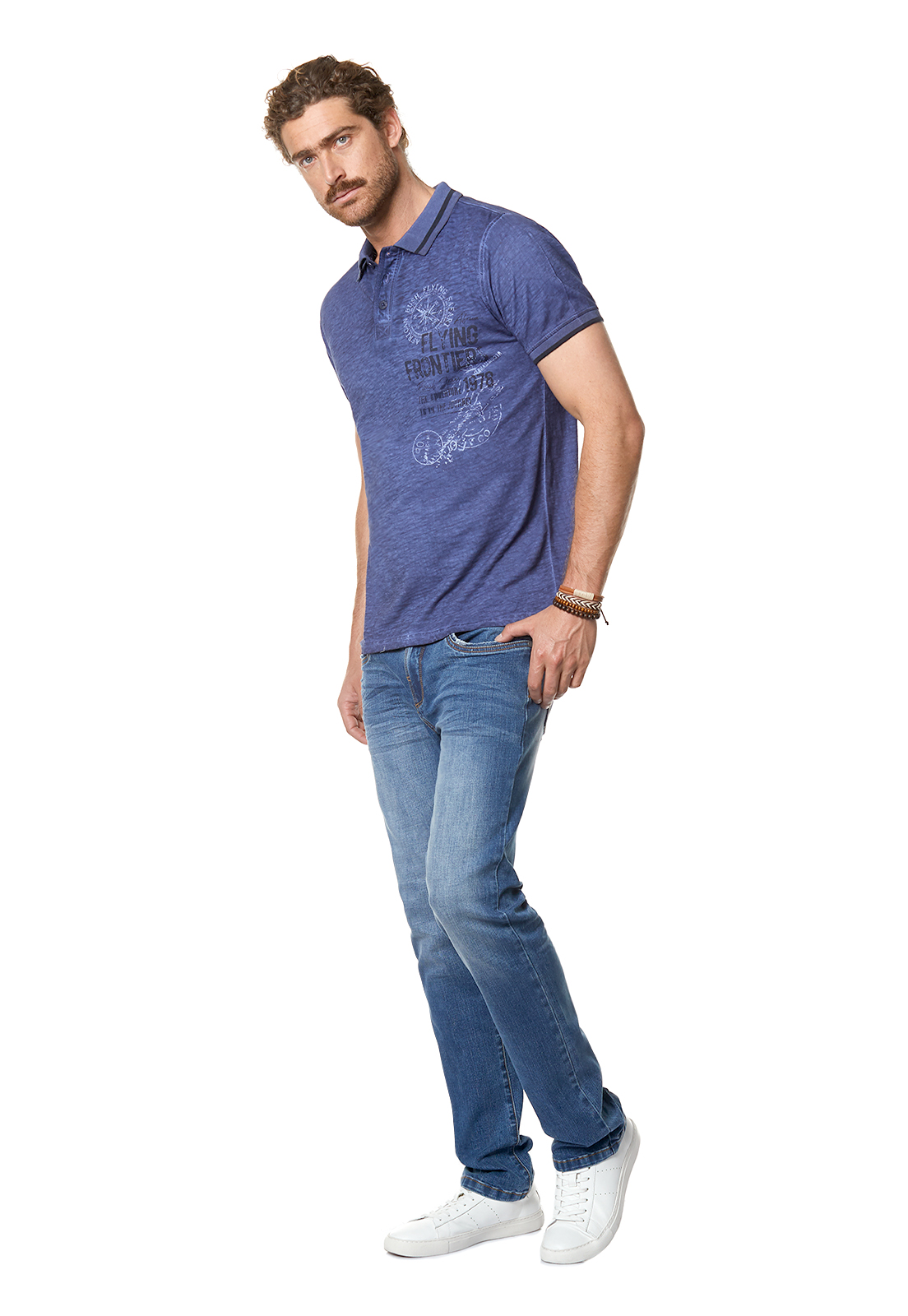 POLERA POLO MONTANA INK BLUE - 2
