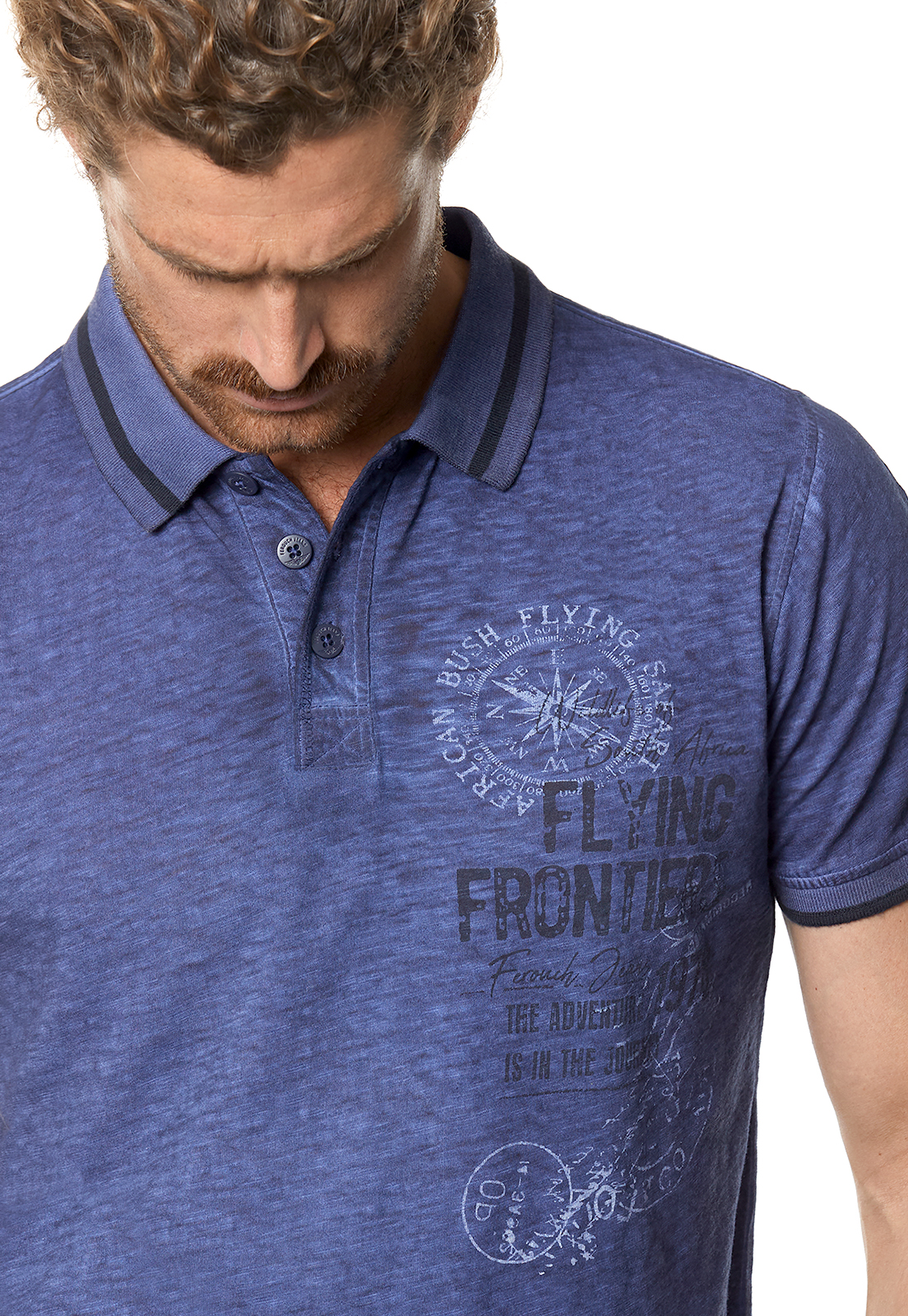 POLERA POLO MONTANA INK BLUE - 4