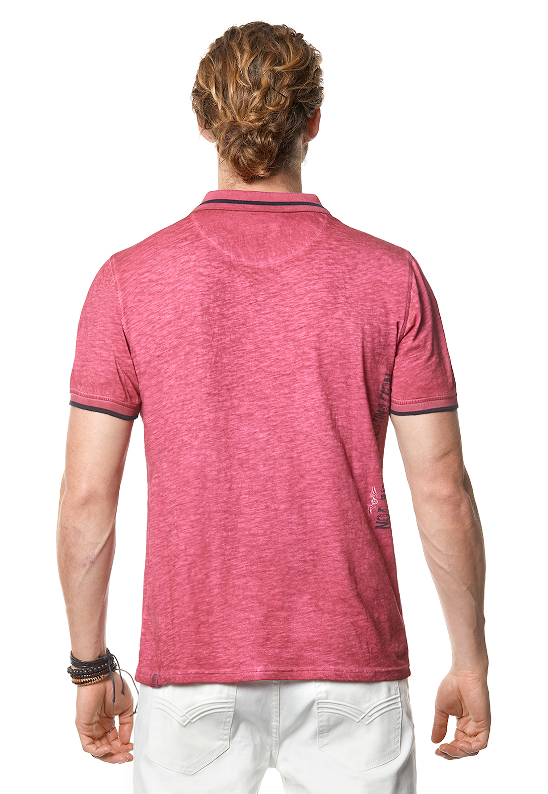 POLERA POLO MONTANA BORDEAUX - 3