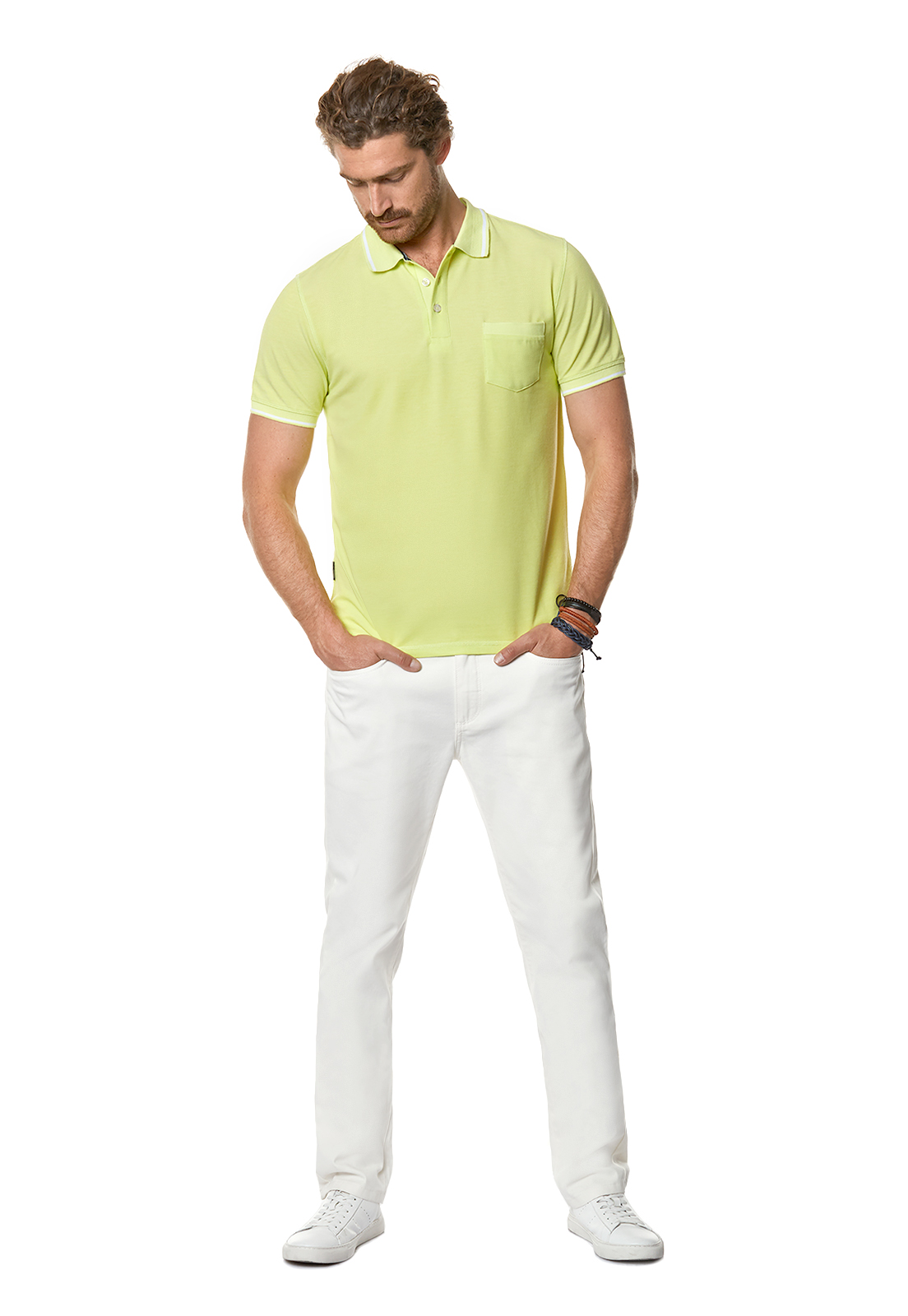 POLERA POLO GEORGIA PISTACHO - 2