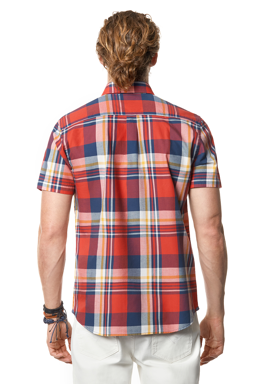 CAMISA CHECKERED COLORADO FJ RED - 3