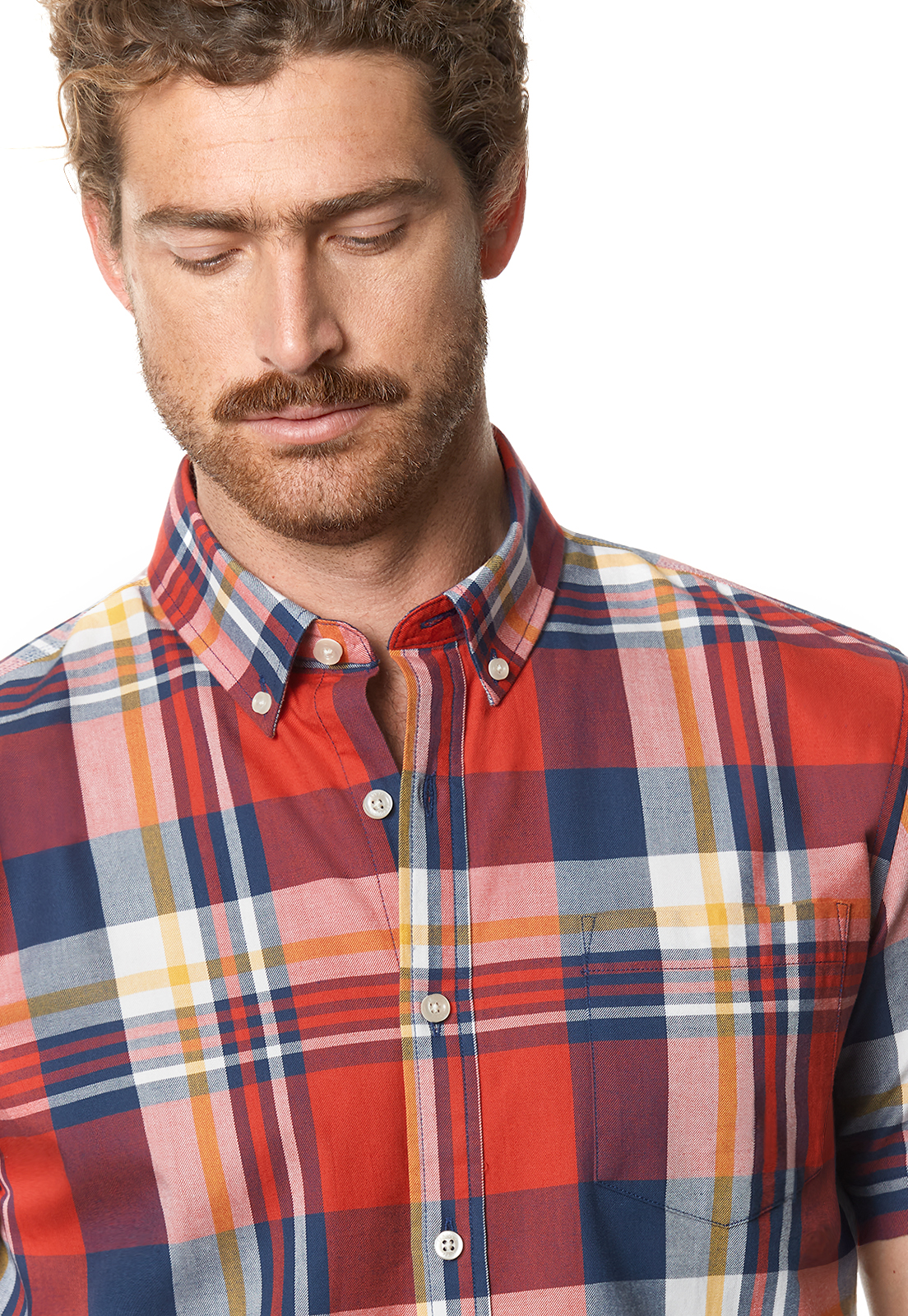CAMISA CHECKERED COLORADO FJ RED - 4