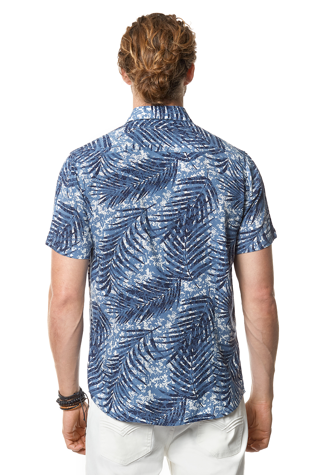 CAMISA ESTAMPADA NEVADA FJ BLUE - 3