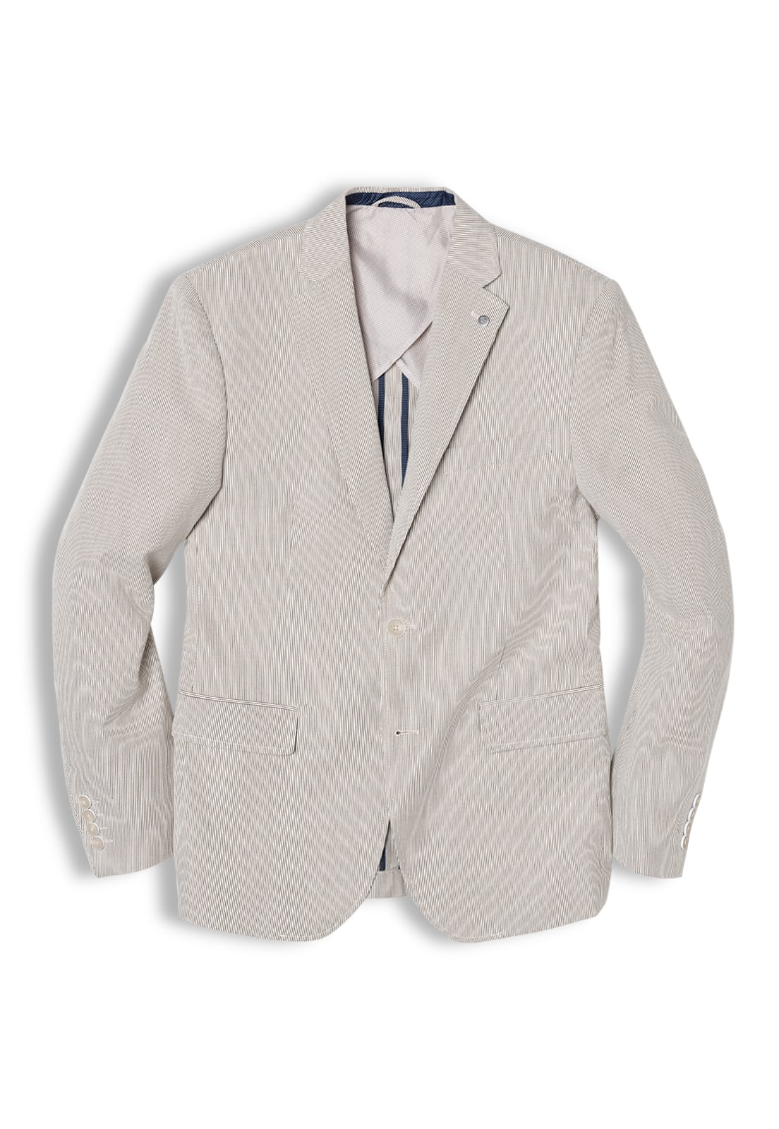 BLAZER STRIPED KHAKI - 5