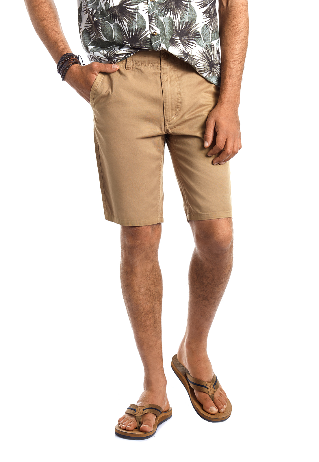BERMUDA GARMENT DYED TOASTED - 1