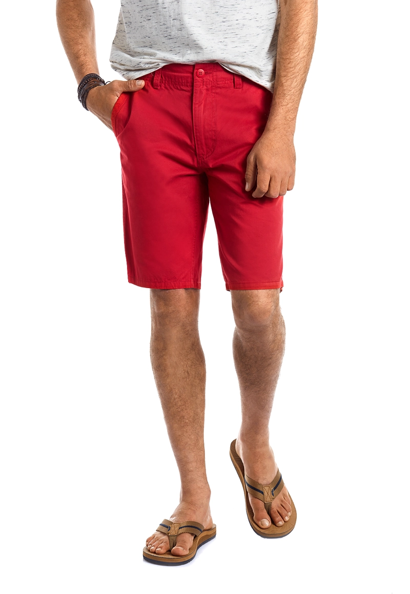 BERMUDA HOMBRE FEROUCH RED GARMENT DYED - 1