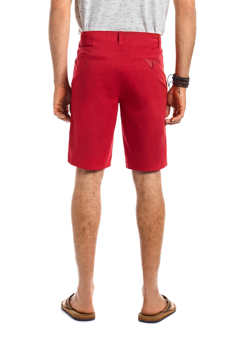 BERMUDA HOMBRE FEROUCH RED GARMENT DYED - 3