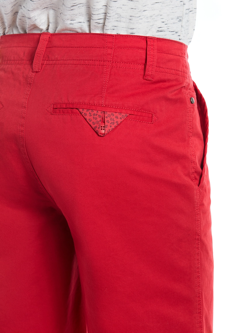 BERMUDA HOMBRE FEROUCH RED GARMENT DYED - 4