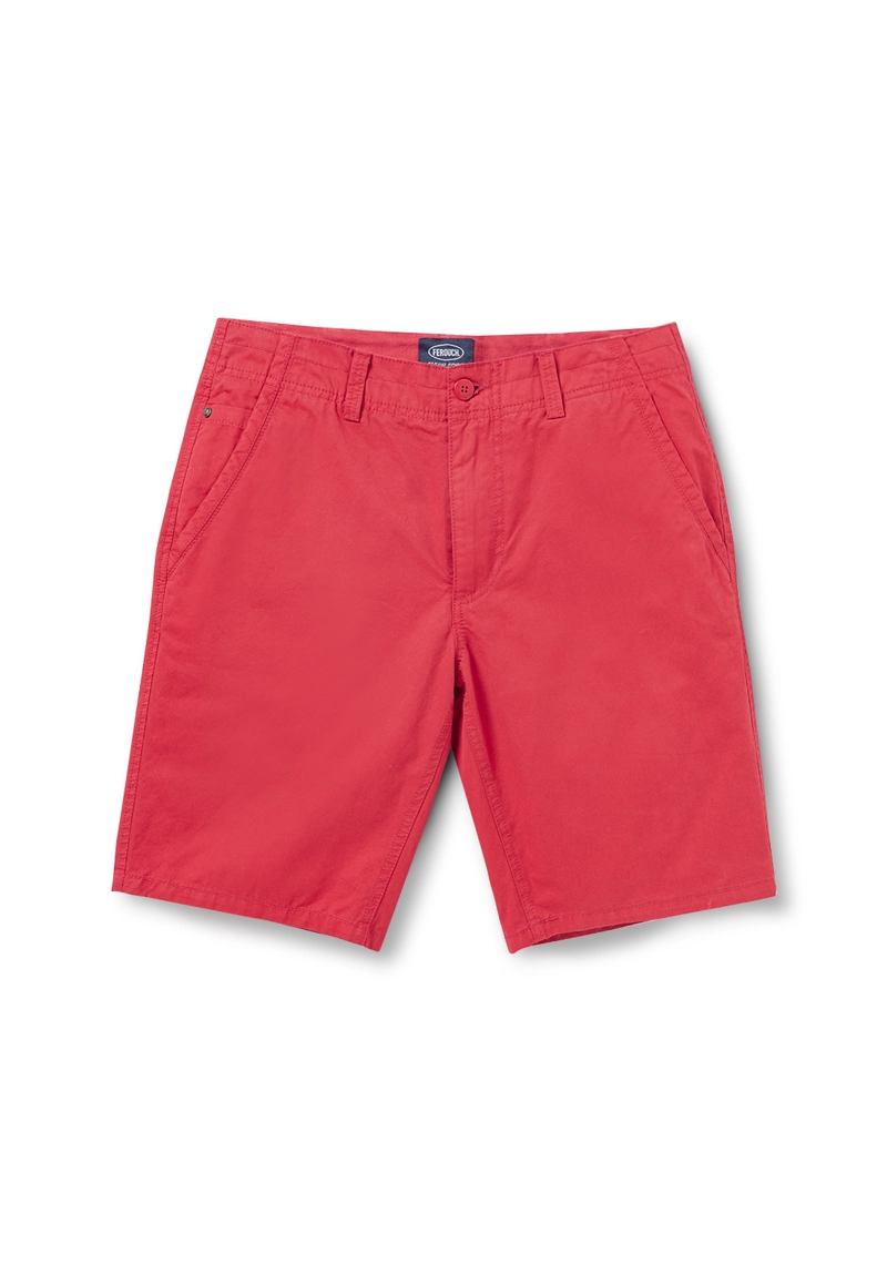 BERMUDA HOMBRE FEROUCH RED GARMENT DYED - 6