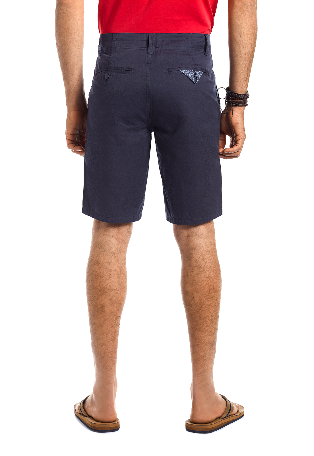 BERMUDA GARMENT DYED DK STONE - 3