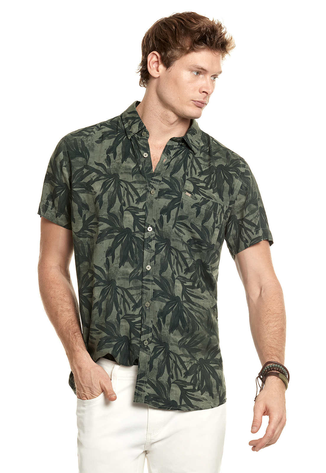CAMISA ESTAMPADA SAFARI FJ MILITARY - 1