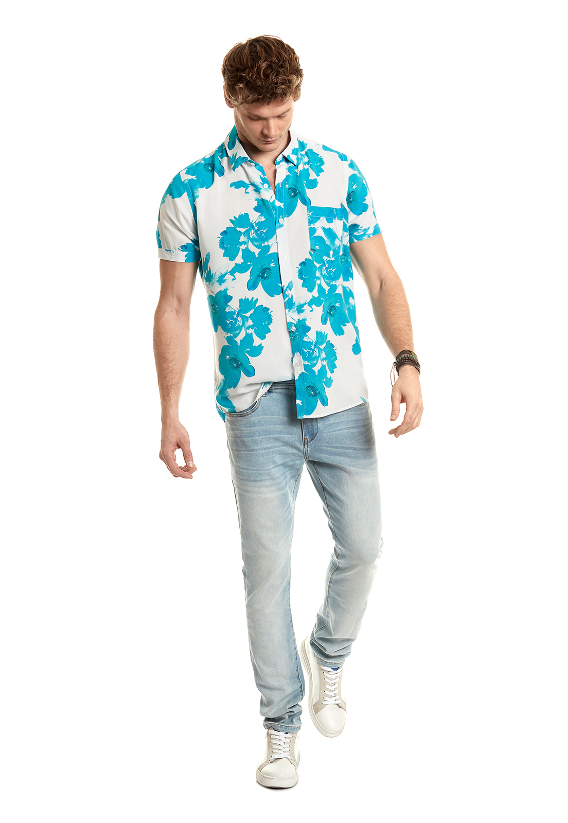 CAMISA ESTAMPADA ACUARELA FJ ICE - 2