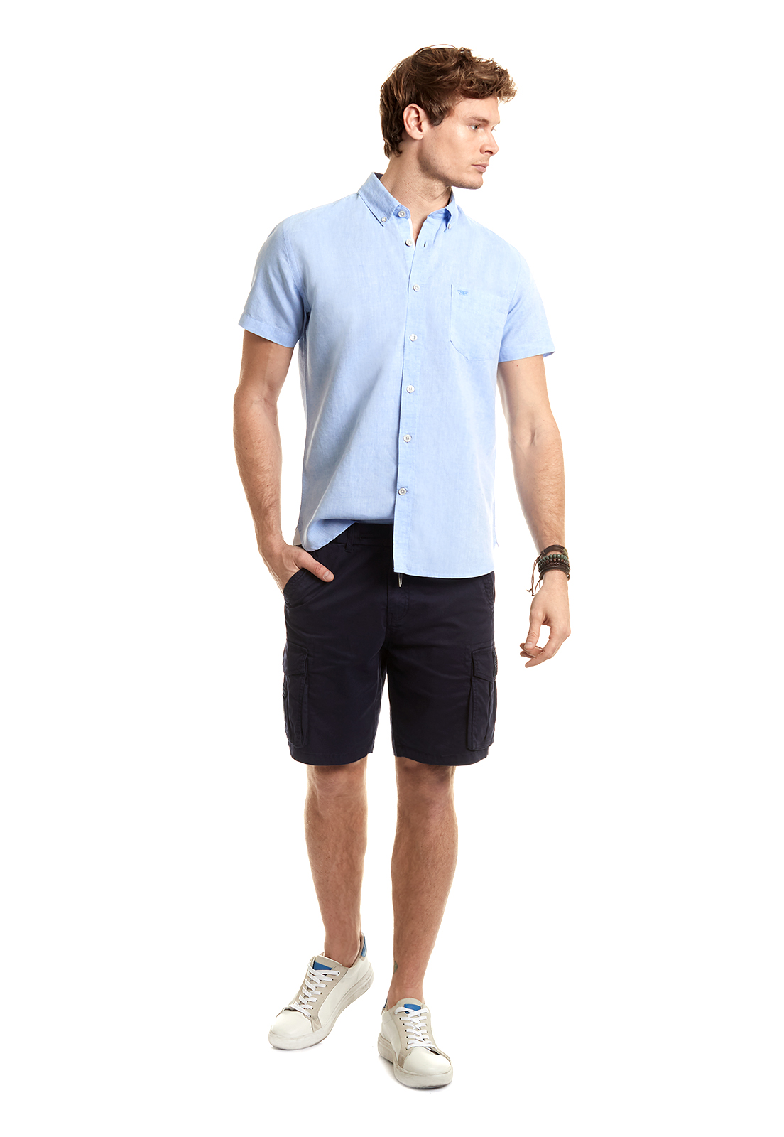 CAMISA SPORT ATLANTA F BLUE - 2