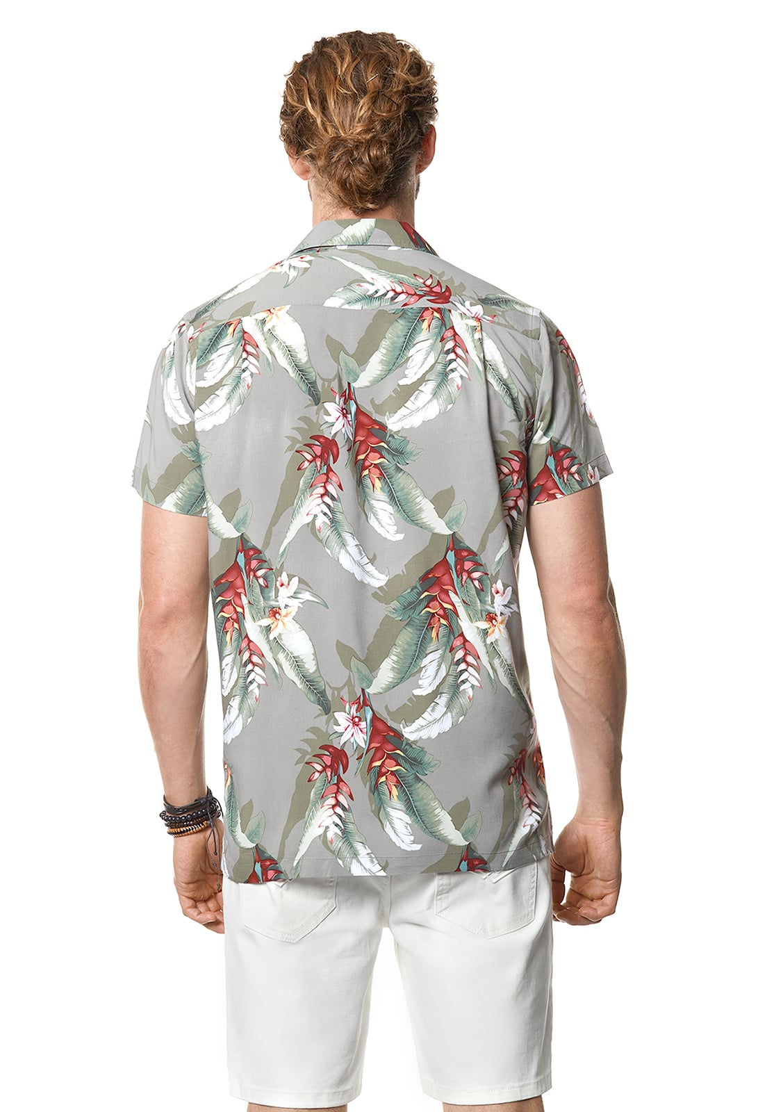 CAMISA ESTAMPADA LIZ FJ MILITARY - 3