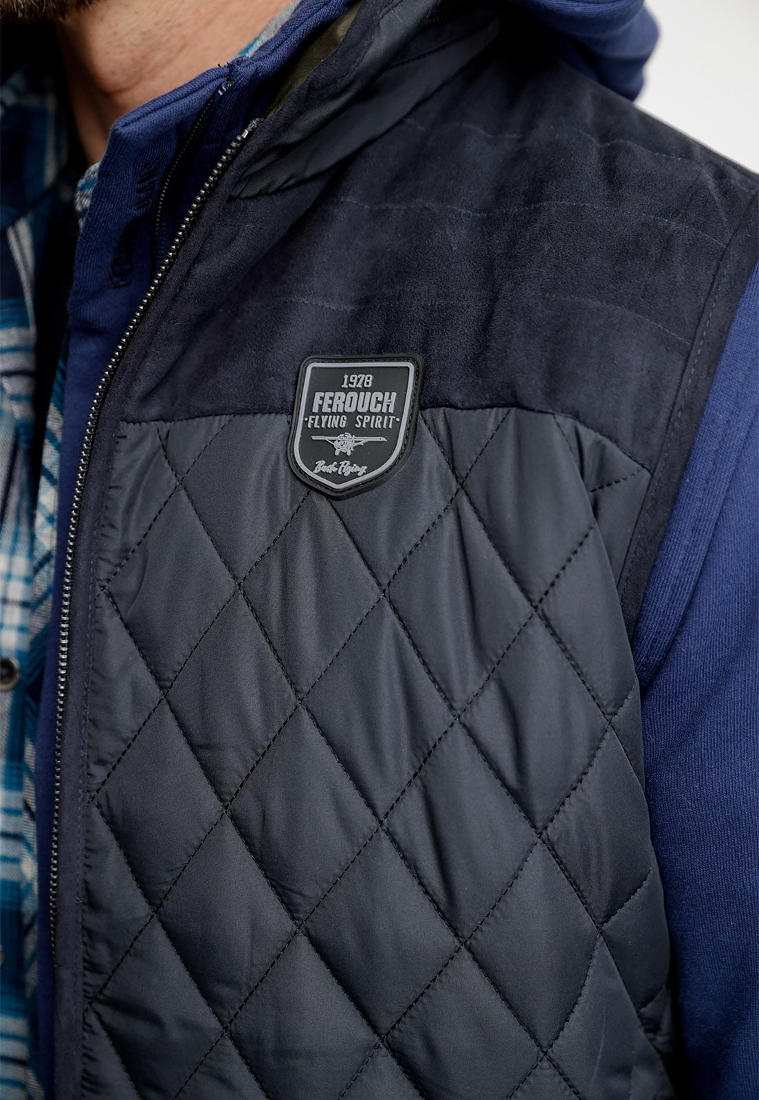 CHAQUETA SIN MANGAS SILVER F DK. NAVY - 3