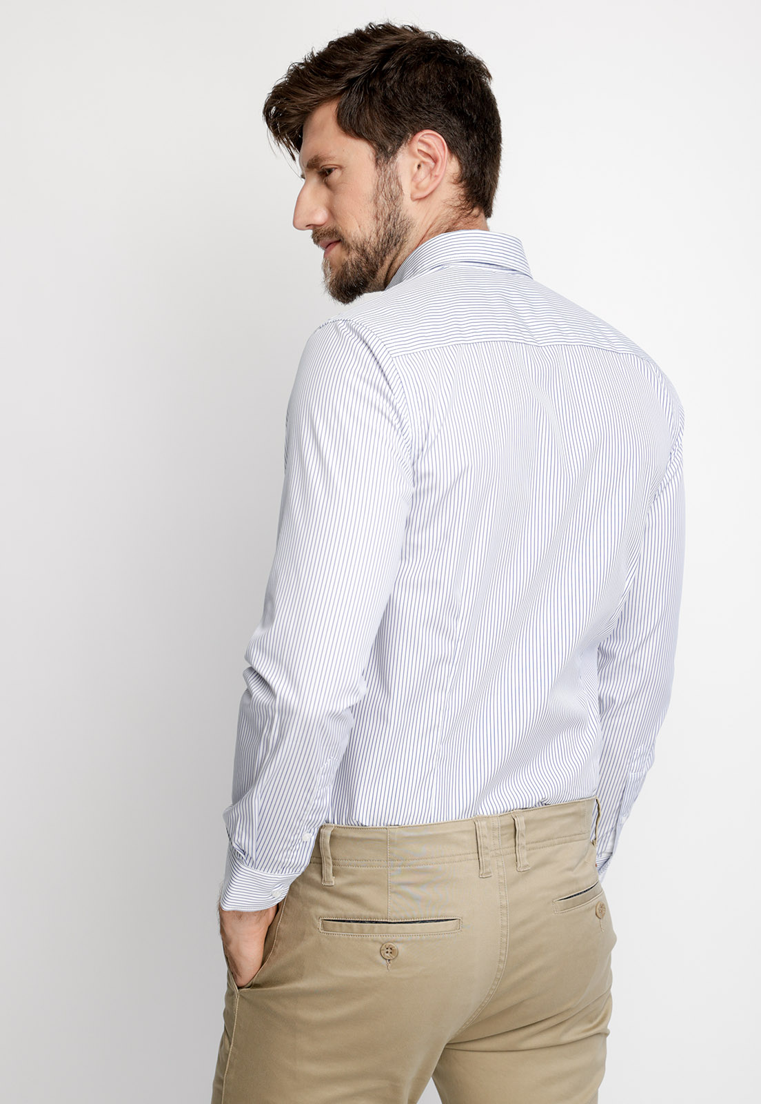 CAMISA SMART CASUAL HOUSTON BLUE - 2