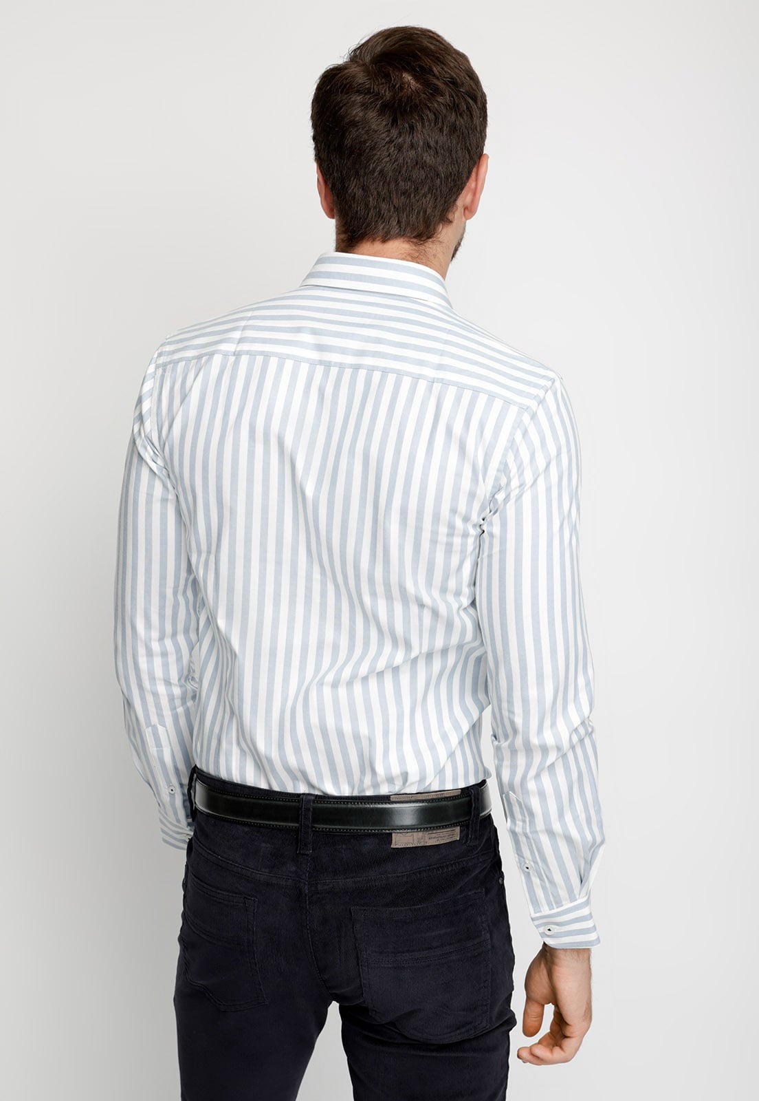 CAMISA LISTADA NEW YORK F SKY - 2
