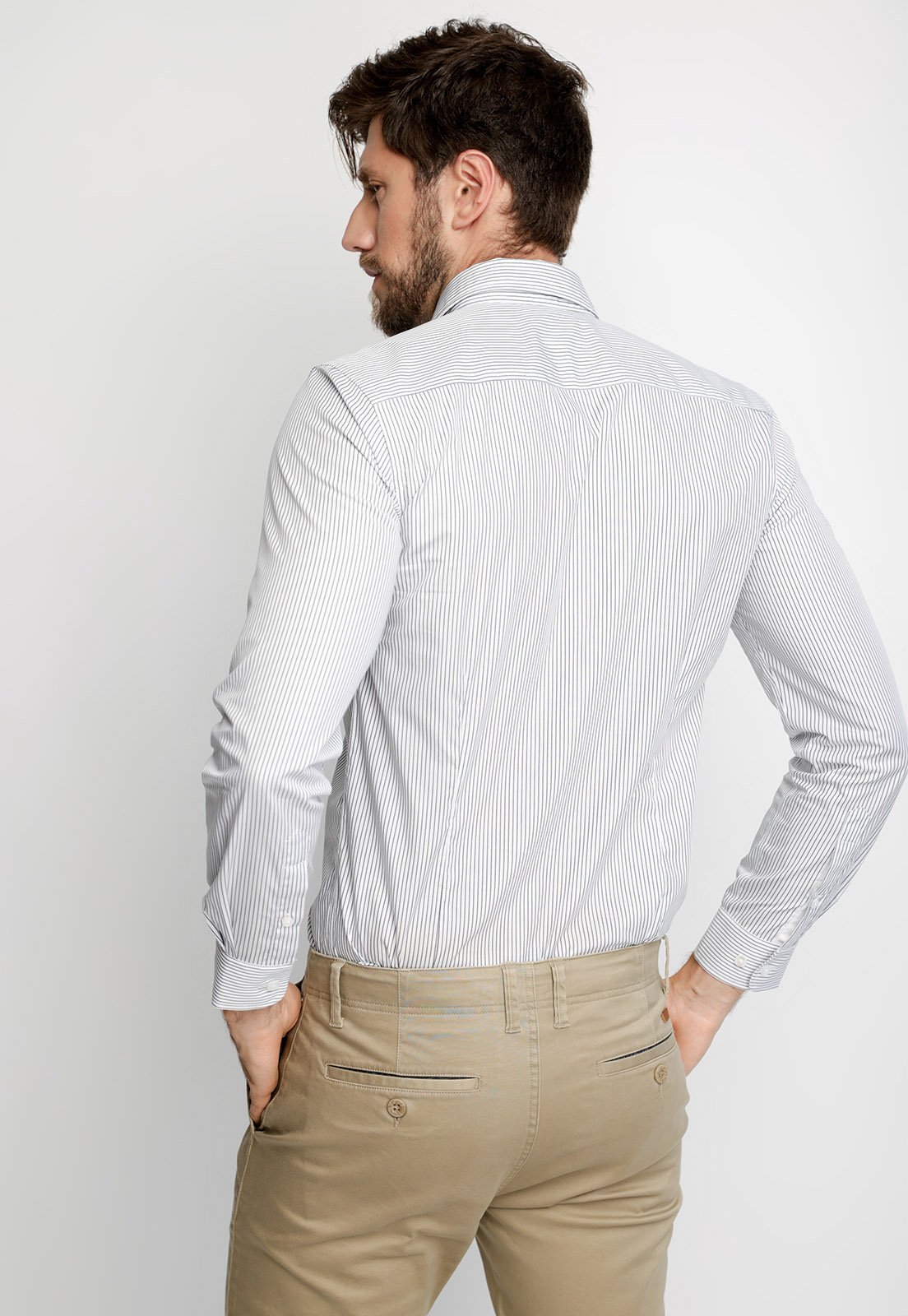 CAMISA SMART CASUAL HOUSTON METAL - 2