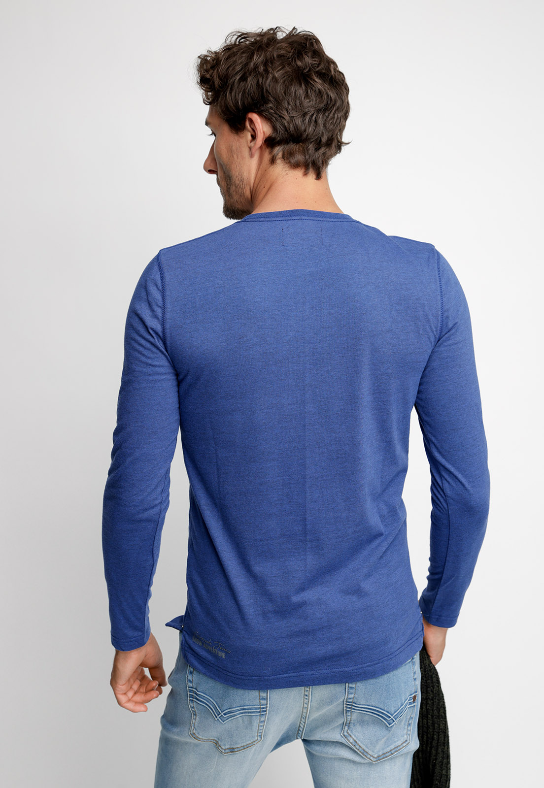 POLERA MARYLAND BLUE MELANGE - 2