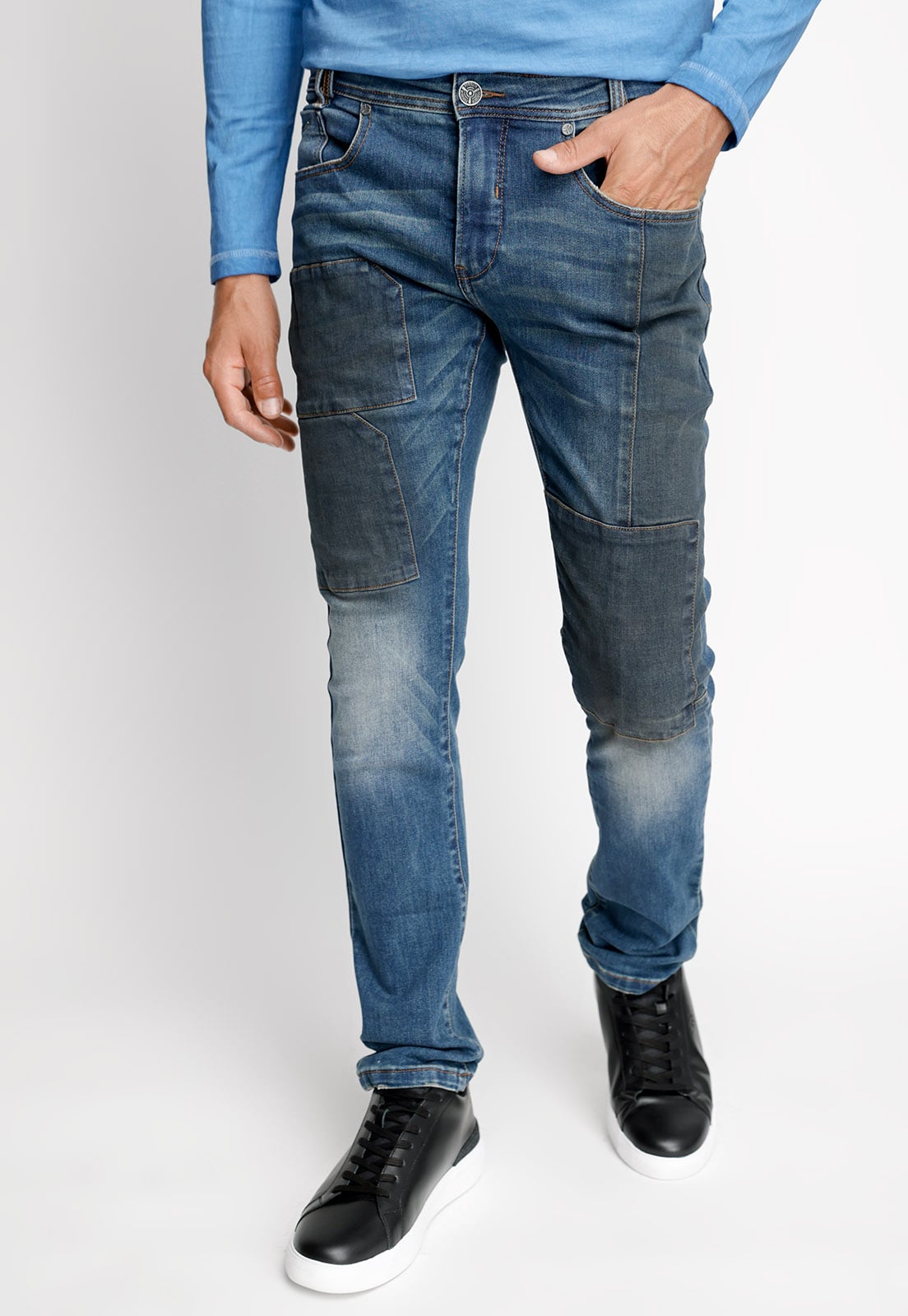 JEANS BLOQUE ECO FJ NAVY - 1