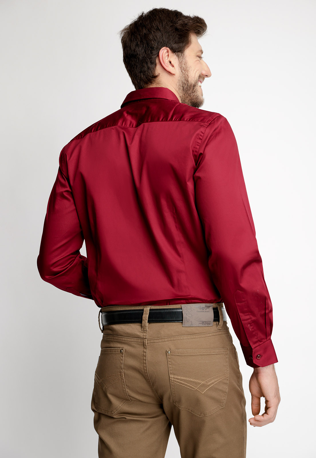 CAMISA SMART CASUAL AUSTIN CABERNET - 2