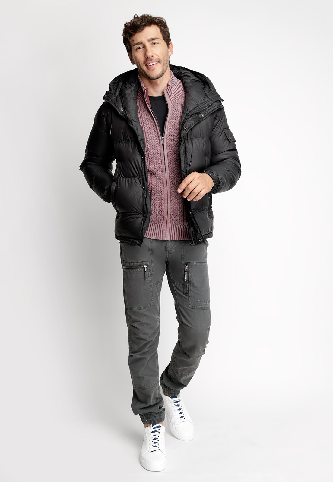 CHAQUETA PUFFA ASPEN FJ BLACK - 4