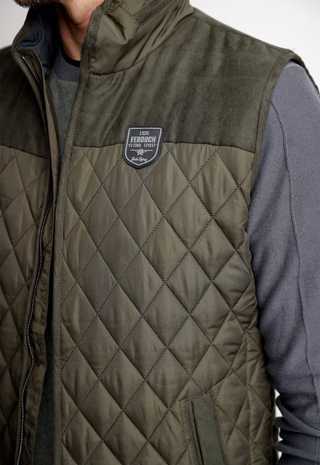 CHAQUETA SIN MANGAS SILVER F MILITARY - 3