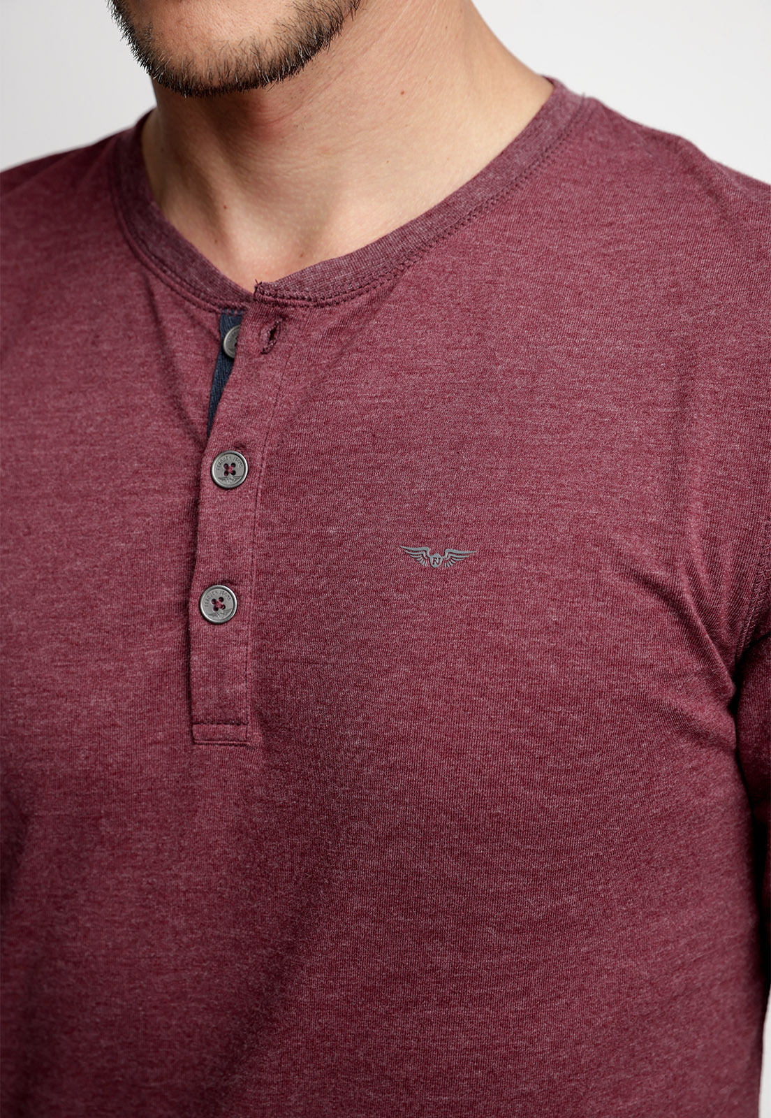 POLERA MARYLAND RED MELANGE - 3