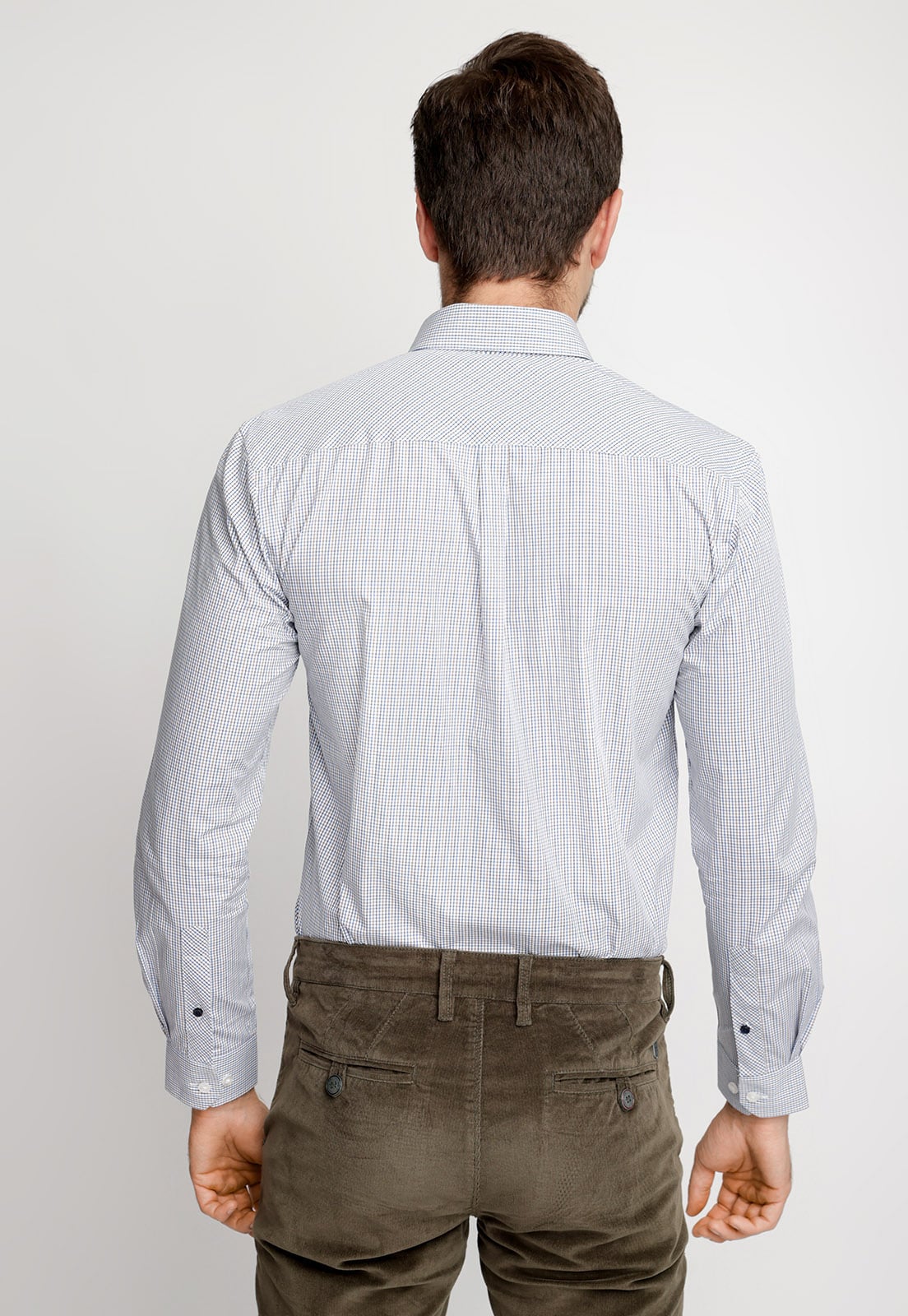 CAMISA SMART CASUAL PARMA COFFE - 2
