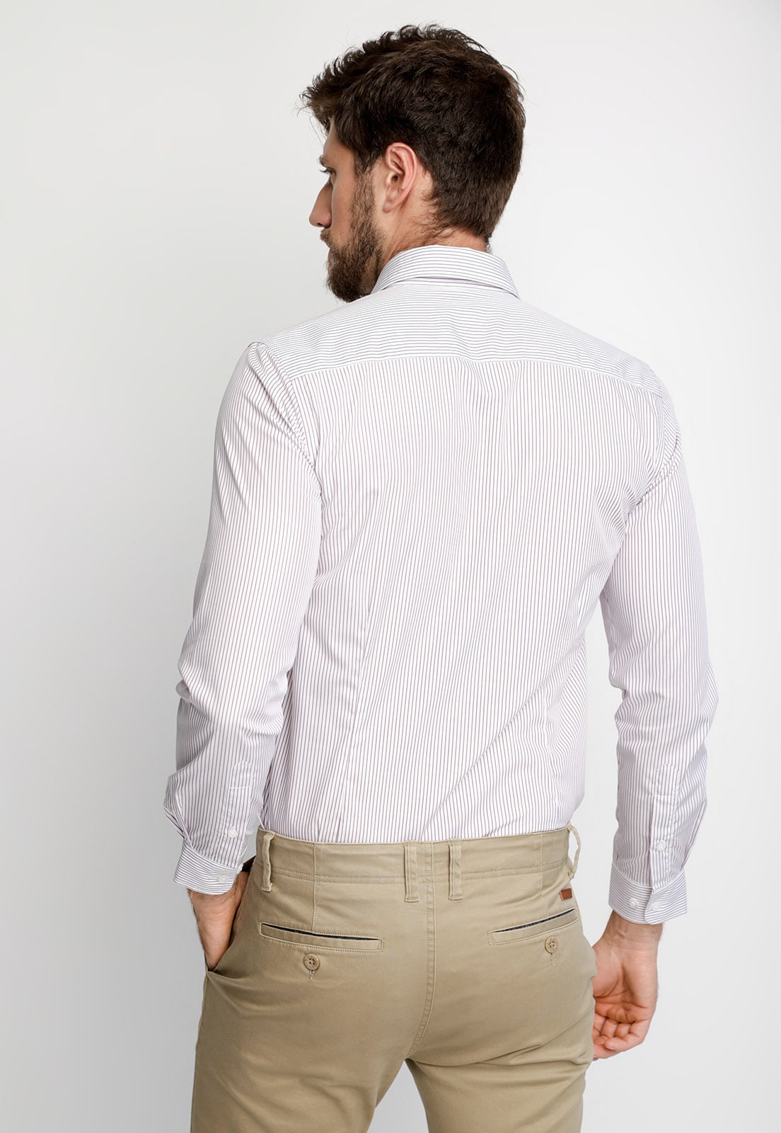 CAMISA SMART CASUAL HOUSTON PURPLE - 2