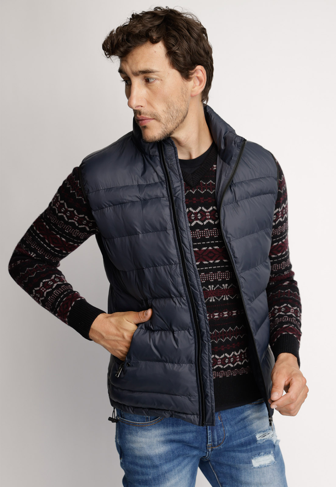CHAQUETA SIN MANGAS MONTANA FJ CHARCOAL - 1