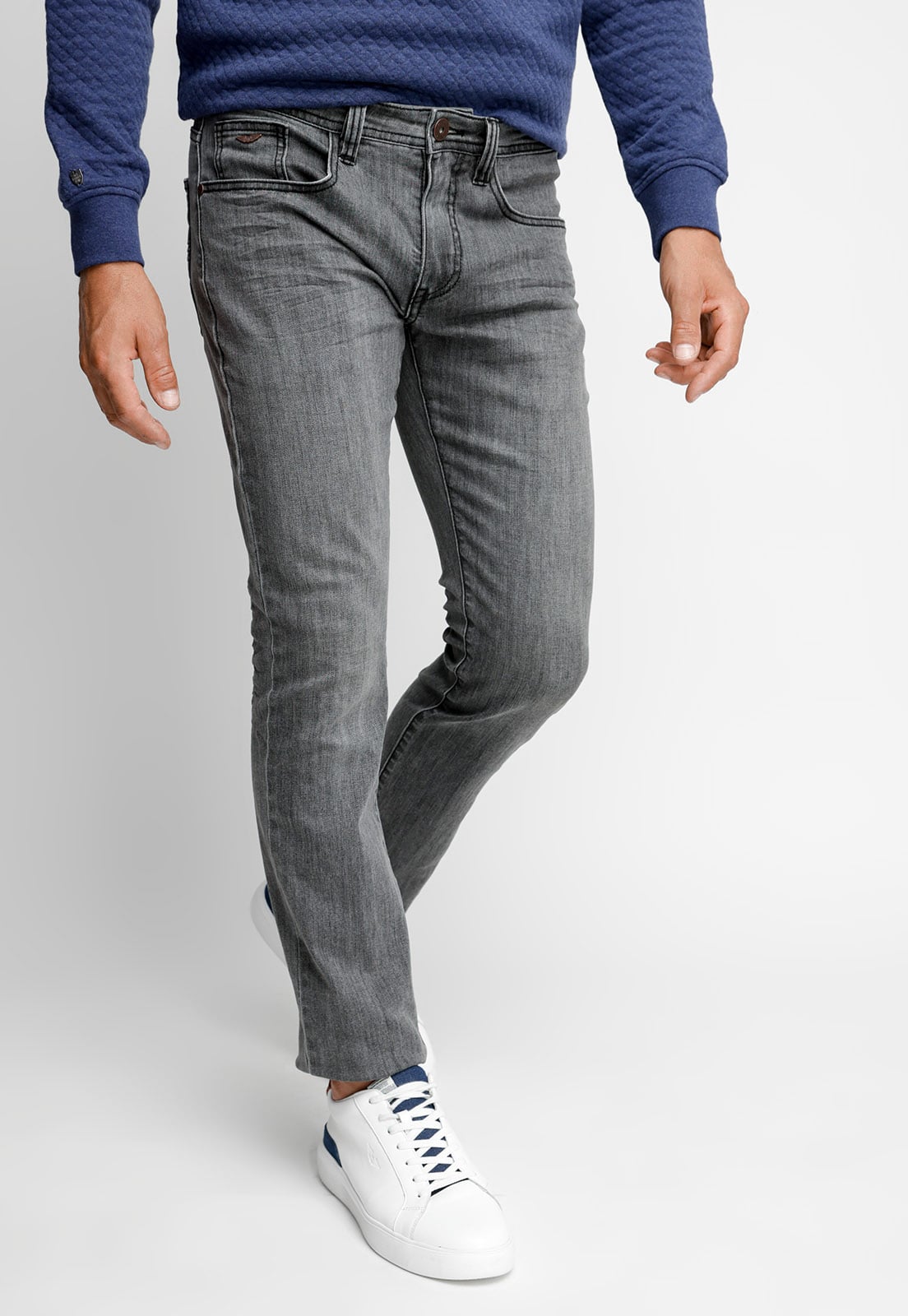 JEANS BÁSICO BRISTOL FJ GREY - 1