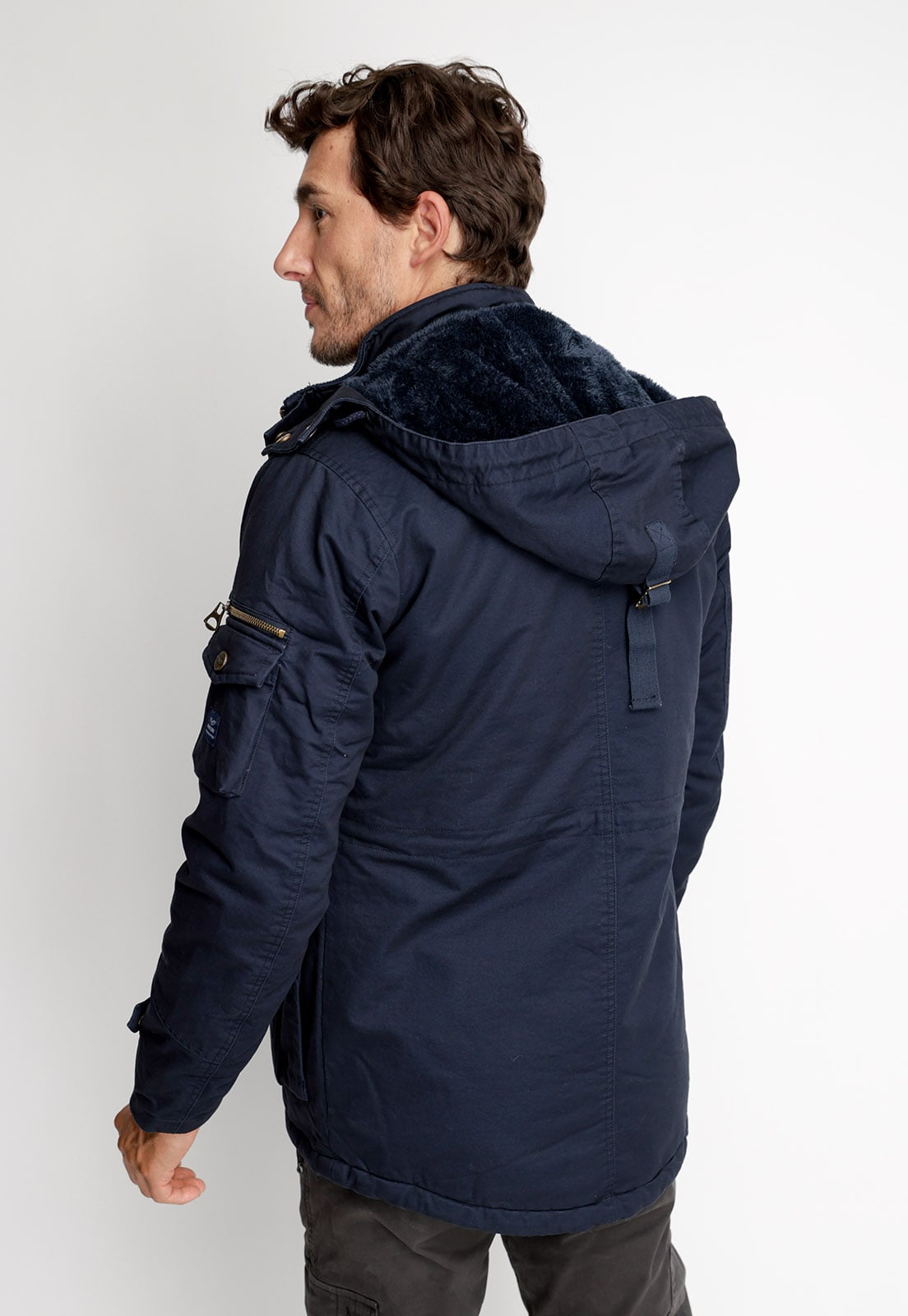 CHAQUETA TWILL NEVADA F NAVY - 2