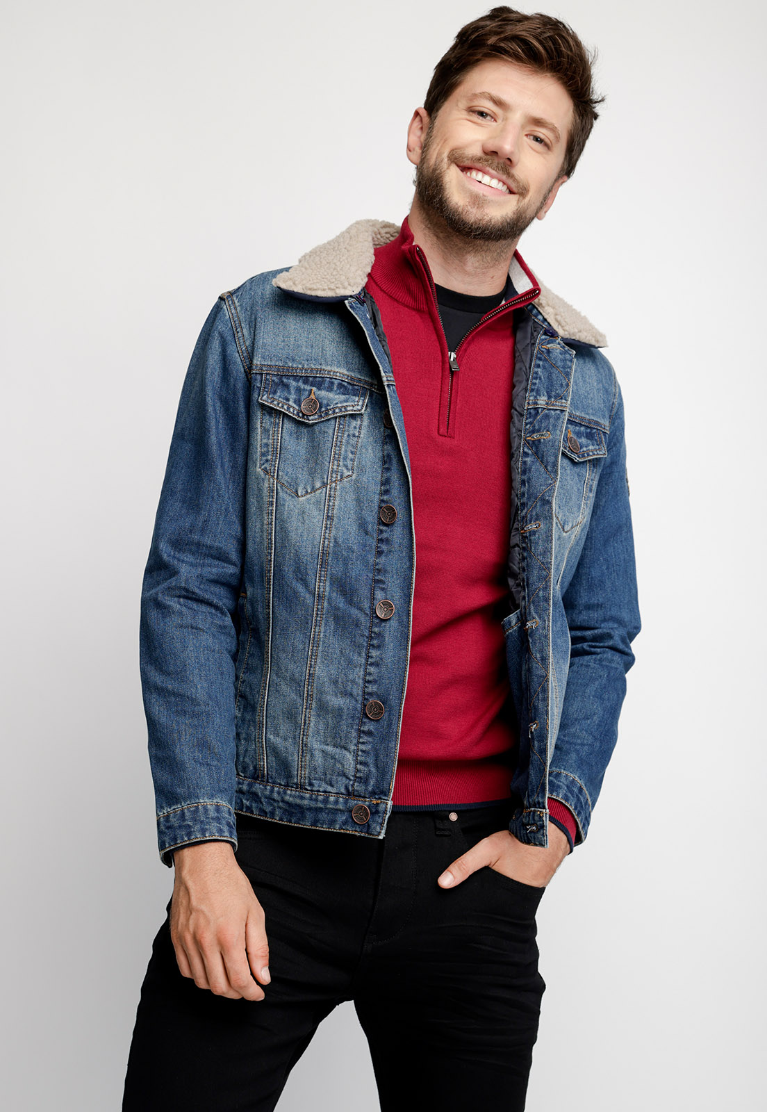 CHAQUETA SILVER FJ NAVY - 1