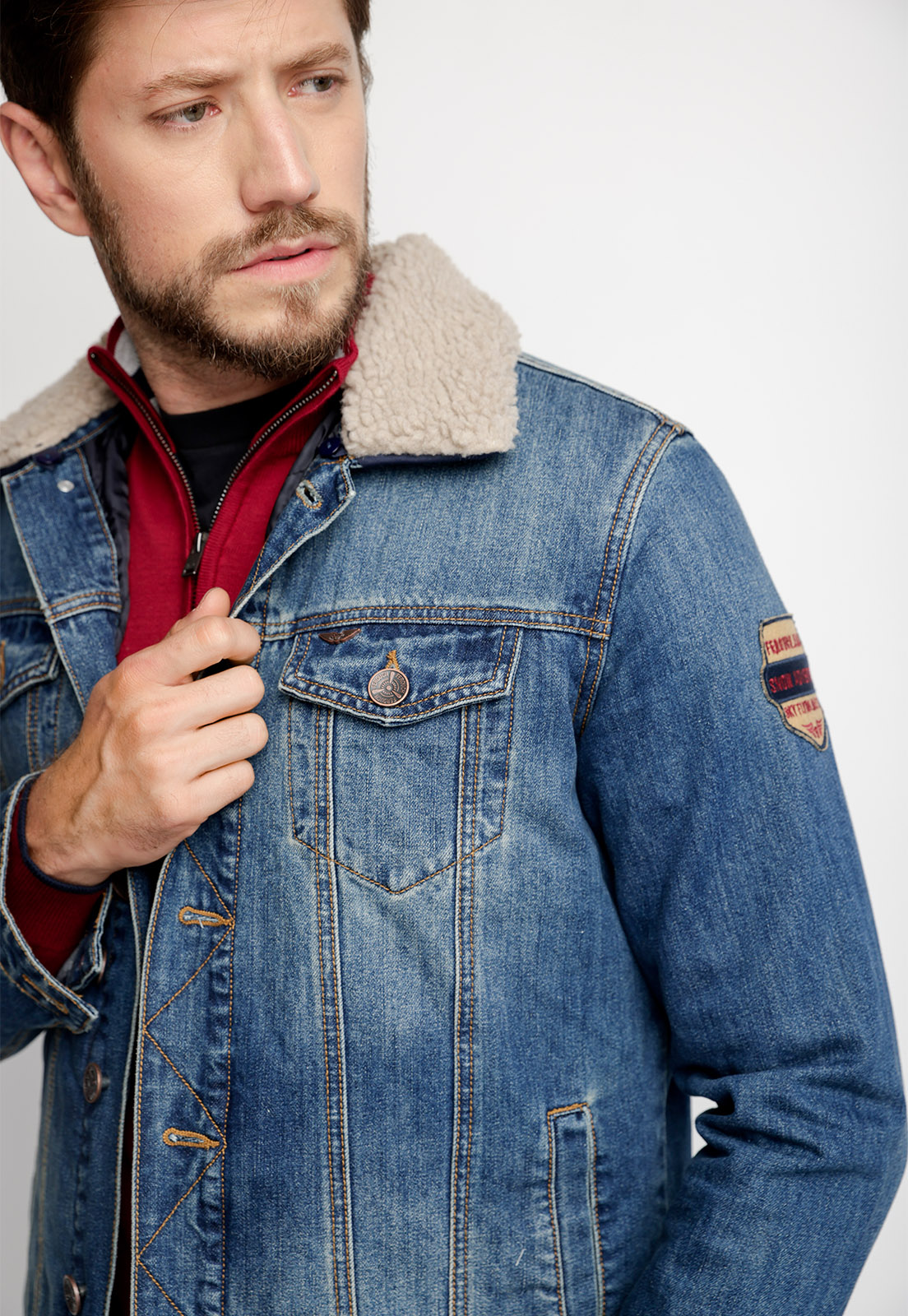 CHAQUETA SILVER FJ NAVY - 3