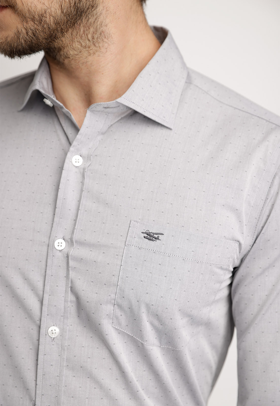CAMISA SMART CASUAL BOSTON METAL - 3
