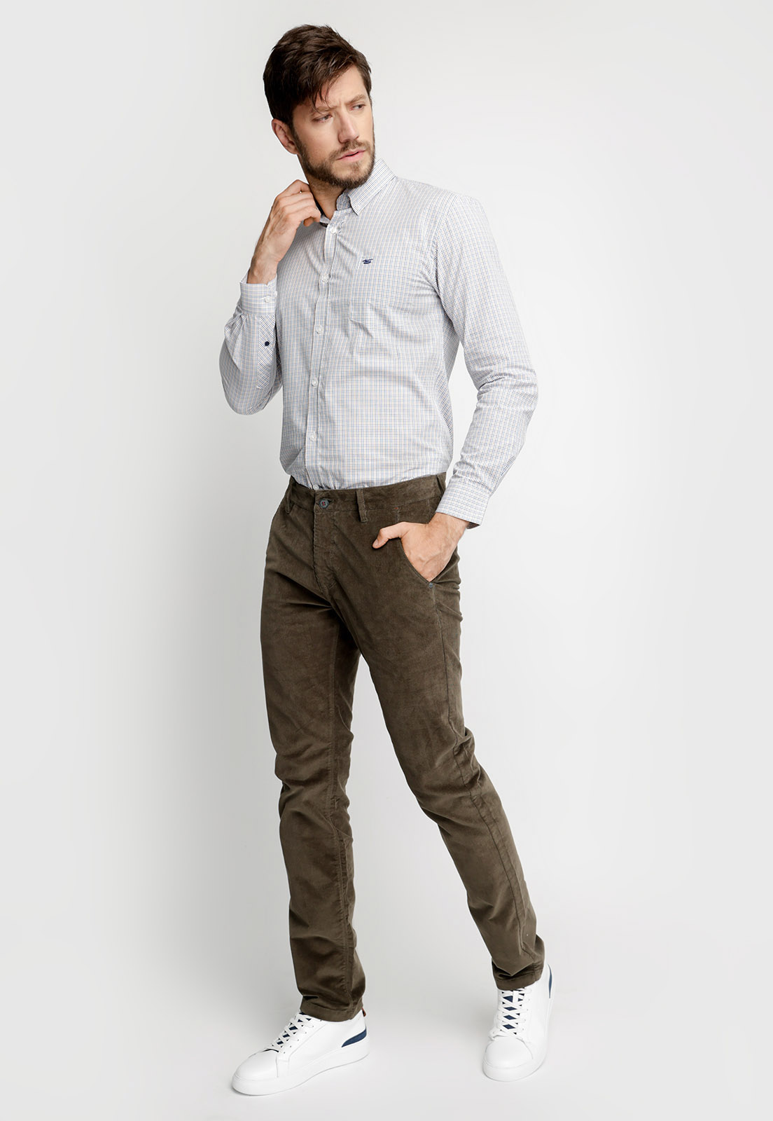CAMISA SMART CASUAL PARMA GOLD - 4