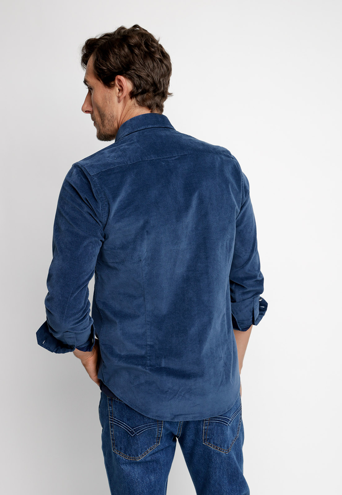 CAMISA CORDUROY F BLUE - 2