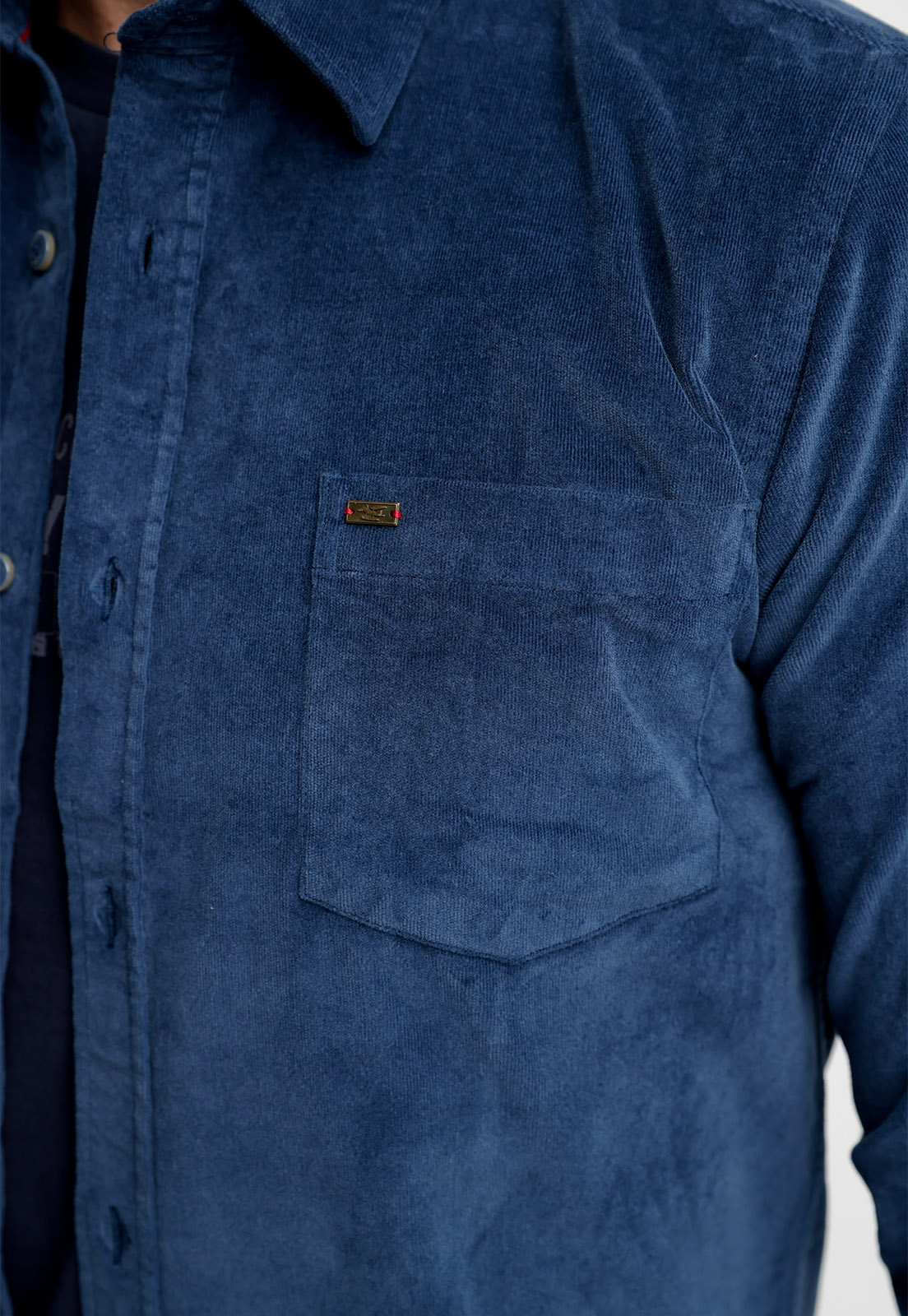 CAMISA CORDUROY F BLUE - 3