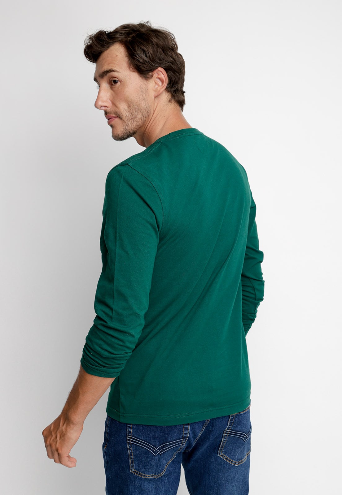 POLERA BÁSICA MANGA LARGA PINE - 2