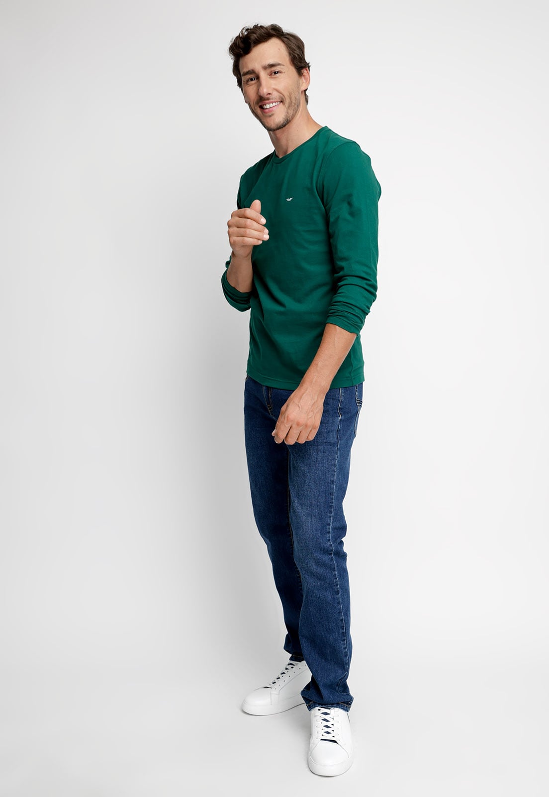POLERA BÁSICA MANGA LARGA PINE - 4