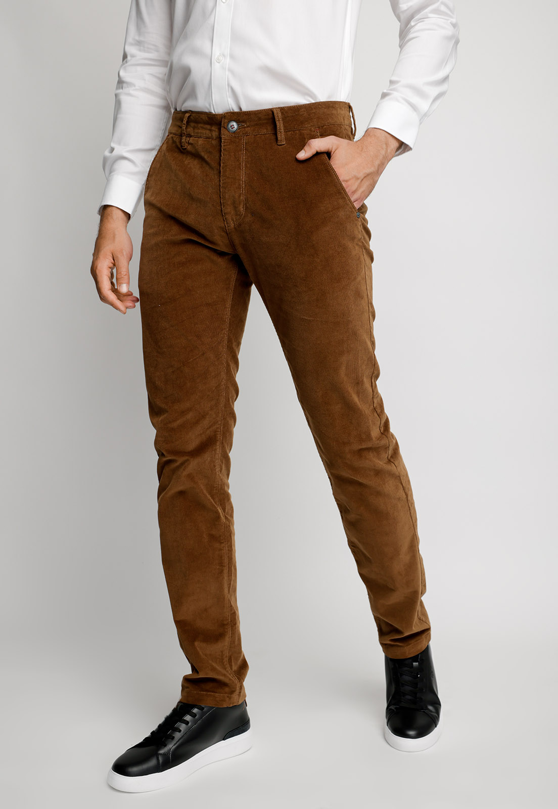 PANTALÓN CHINO LANCASTER TOASTED - 1
