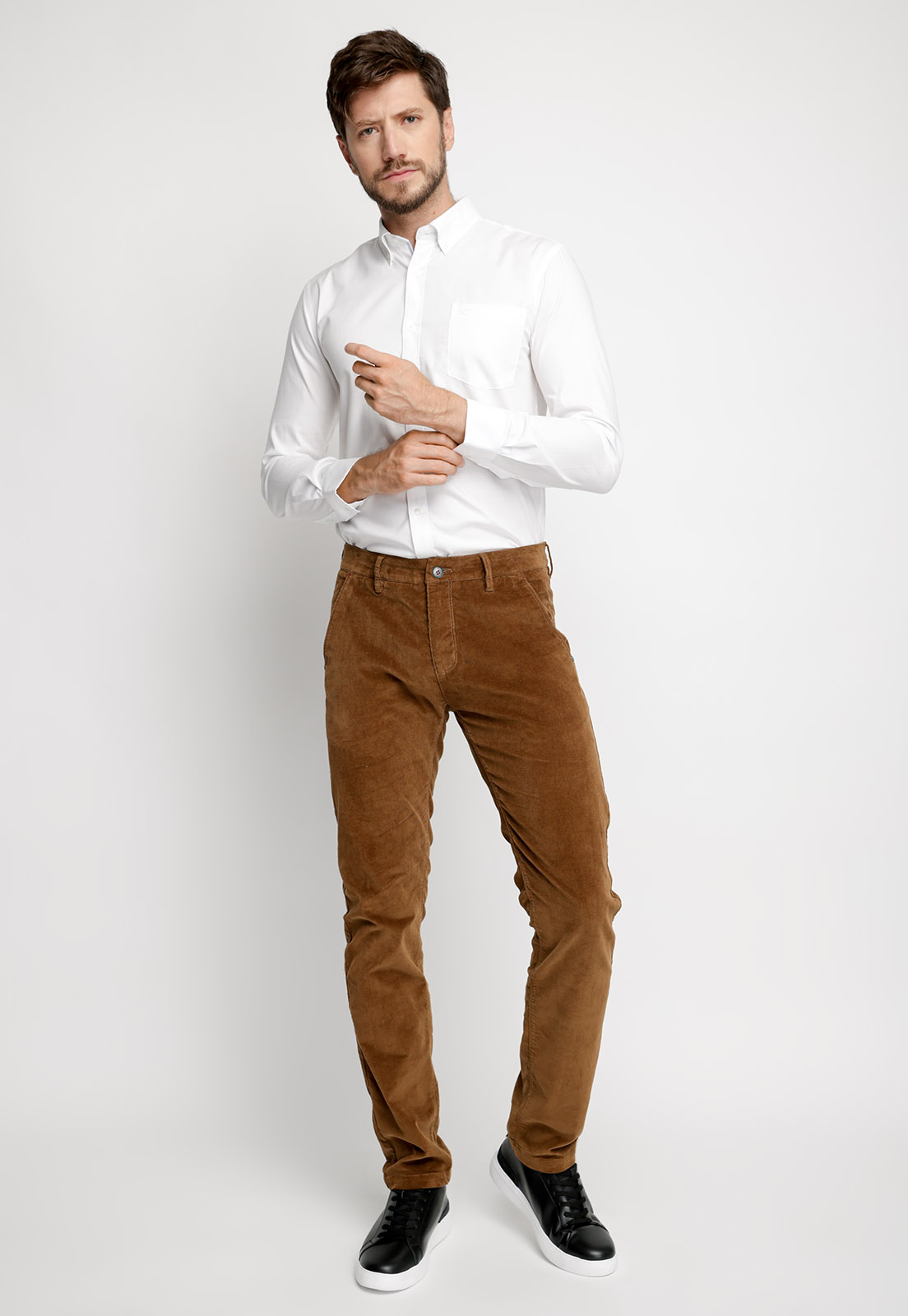 PANTALÓN CHINO LANCASTER TOASTED - 4