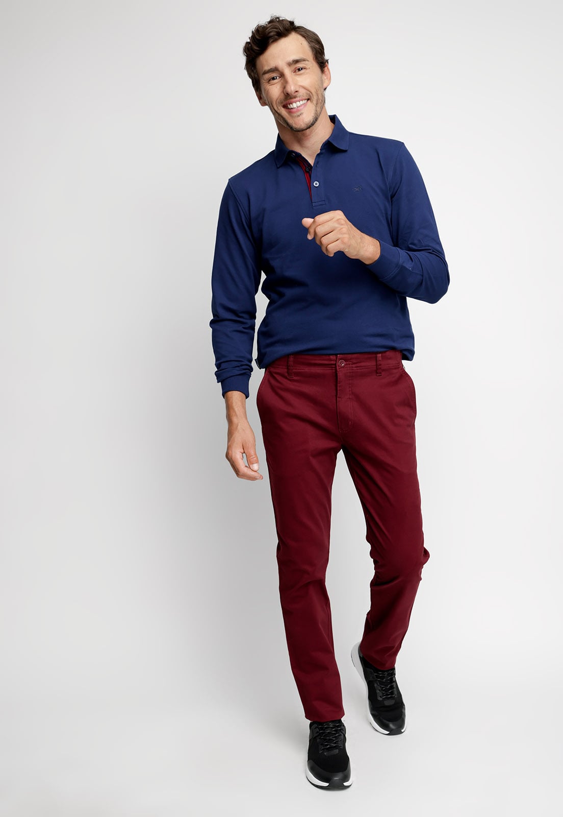 PANTALÓN MEMPHIS F DK RED - 4