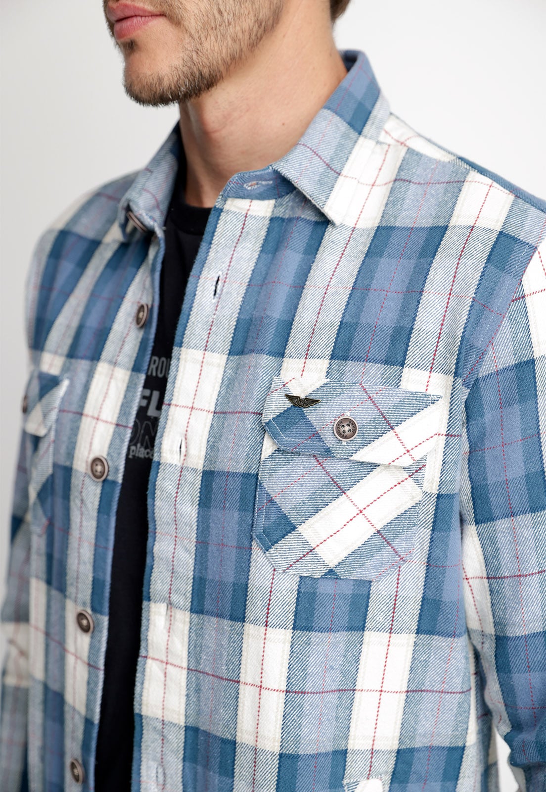 CAMISA OVERSHIRT FJ RIVER - 3