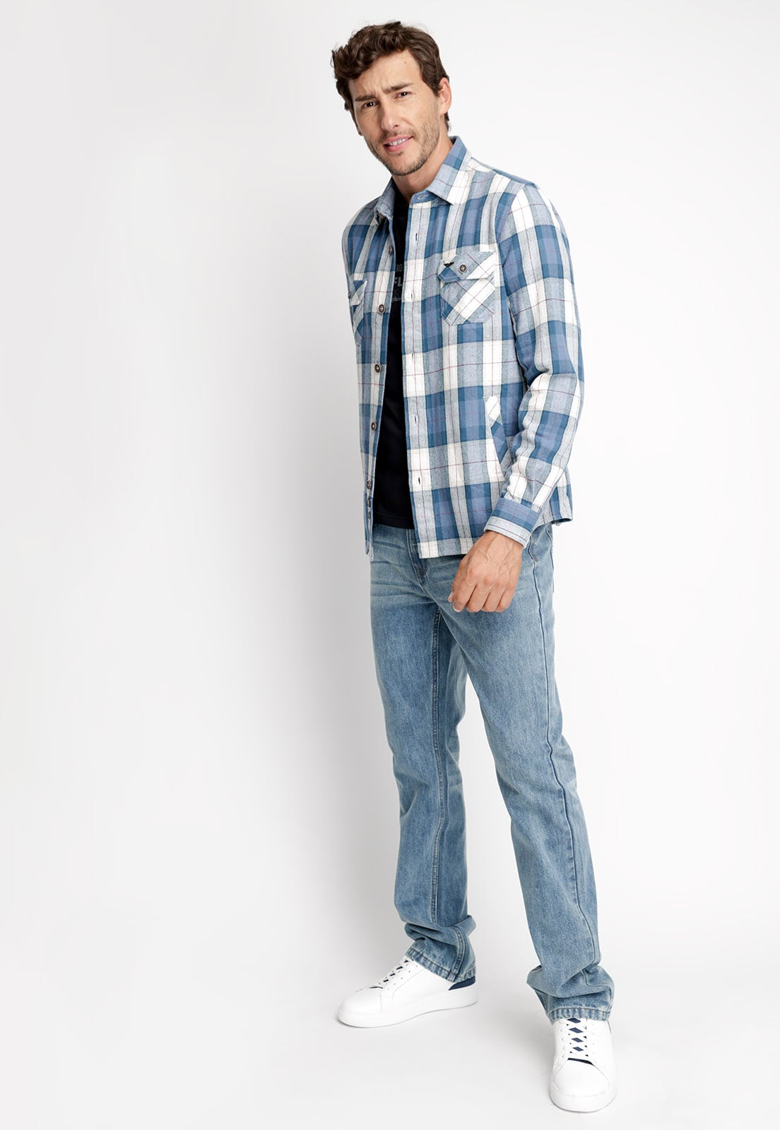 CAMISA OVERSHIRT FJ RIVER - 4
