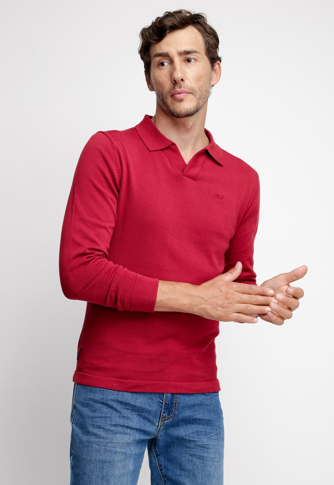 POLERA POLO PENNSYLVANIA BURGUNDY - 1